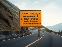 Kunci Terjaga Mengemudi di Jalur Tanjakan serta Turunan Berlebihan