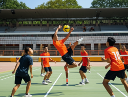 Teknik Dasar dan Taktik Sepak Takraw di Tingkat SMA